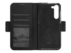 KEY Nordfjord - Lommebok for mobiltelefon svart - for Samsung Galaxy A15, A15 5G