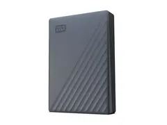 WD My Passport WDBY3J0060BGY - Harddisk - kryptert 6 TB - ekstern (b&#230;rbar) - USB 3.2 Gen 1 - 256-bit AES - silikongr&#229;