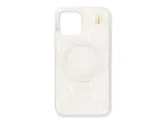 IDEAL OF SWEDEN - Baksidedeksel for mobiltelefon MagSafe-samsvar - resirkulert polykarbonat, celluloseacetat, resirkulert TPU-plast - perlehvitt - for Apple iPhone 12, 12 Pro