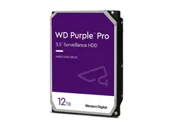 WD Purple Pro WD122PURP - Harddisk - 12 TB intern - 3.5&quot; - SATA 6Gb/s - 7200 rpm - buffer: 512 MB
