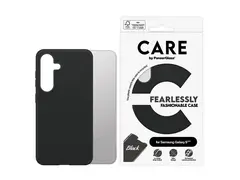 CARE by PanzerGlass - Baksidedeksel for mobiltelefon 100 % resirkulerbar termoplastisk polyuretan (TPU) - svart