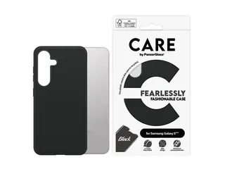 CARE by PanzerGlass - Baksidedeksel for mobiltelefon 100 % resirkulerbar termoplastisk polyuretan (TPU) - svart