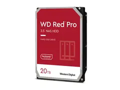 WD Red Pro WD202KFGX - Harddisk - Enterprise 20 TB - intern - 3.5&quot; - SATA 6Gb/s - 7200 rpm - buffer: 512 MB
