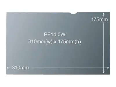 3M PF14.0W - Notebookpersonvernsfilter - 14" 