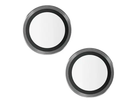 PanzerGlass Hoops - Linsebeskytter for mobiltelefon glass - svart - for Apple iPhone 15, 15 Plus