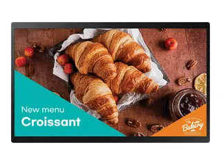 Samsung QB24C - 24&quot; Diagonalklasse (23.8&quot; synlig) QBC Series LED-bakgrunnsbelyst LCD-skjerm - intelligent skilting - Tizen OS - 1080p 1920 x 1080