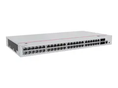 Huawei eKitEngine S310 Series S310-48P4X Switch - L2+ - Styrt - 48 x 10/100/1000 (PoE+) + 4 x 1 Gigabit / 10 Gigabit SFP+ - side til side-luftflyt - rackmonterbar - PoE+ (380 W)