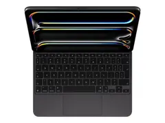 Apple Magic Keyboard - Tastatur og folioveske med styrepute - bakbelysning - Apple Smart connector - QWERTY - Internasjonal engelsk / kanadisk fransk - svart