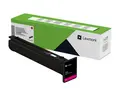 Lexmark - Magenta - original - boks tonerpatron LCCP, LRP - for Lexmark CS963e, CX833se, CX950se, CX951se, CX961se, CX962se, CX963se