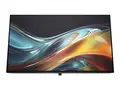 HP 724pf - Series 7 Pro - LED-skjerm 23.8&quot; - 1920 x 1080 Full HD (1080p) @ 100 Hz - IPS - 300 cd/m&#178; - 1500:1 - 5 ms - HDMI, DisplayPort - svart, s&#248;lv