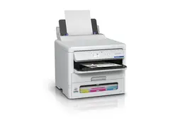 Epson WorkForce Pro EP-C800RDW - Skriver farge - Dupleks - ink-jet - A4/Legal - 4800 x 1200 dpi - opp til 25 spm (mono) / inntil 25 spm (farge) - kapasitet: 330 ark - USB 2.0, Gigabit LAN, Wi-Fi(ac)