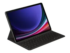 Samsung EF-DX720 - Tastatur og folioveske (bokomslag) tr&#229;dl&#248;s - POGO pin, Bluetooth - svart tastatur, svart boks - for Galaxy Tab S9, Tab S9 FE