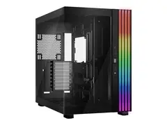 be quiet! Light Base 900 DX - FT - utvidet ATX (E-ATX) sidepanel med vindu (glass) - ingen str&#248;mforsyning (ATX / PS/2) - svart - USB/lyd