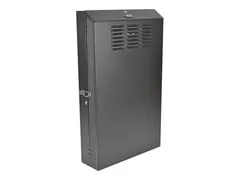 Eaton Tripp Lite Series 4U Wall Mount Low Profile Rack Enclosure Cabinet 36&quot; Deep Rack skap - veggmonterbar - svart - 4U - 19&quot;