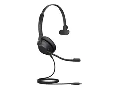 Jabra Evolve2 30 SE MS Mono - Hodesett on-ear - kablet - USB-C, USB-A - lydisolerende - Certified for Microsoft Teams