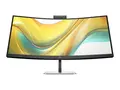 HP 534pm - Series 5 Pro - LED-skjerm kurvet - 34&quot; - 3440 x 1440 WQHD @ 100 Hz - VA - 400 cd/m&#178; - 4000:1 - 5 ms - HDMI, DisplayPort, USB-C - kullsort, naturlig s&#248;lv (stativ) - Smart Buy