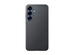 Samsung EF-VS936 - Baksidedeksel for mobiltelefon fauxl&#230;r - svart - for Galaxy S25+