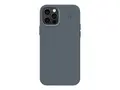 IDEAL OF SWEDEN - Baksidedeksel for mobiltelefon MagSafe-samsvar - polykarbonat, v&#230;skesilikon - midnattsbl&#229; - for Apple iPhone 12, 12 Pro
