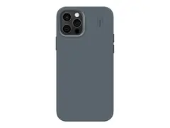 IDEAL OF SWEDEN - Baksidedeksel for mobiltelefon MagSafe-samsvar - polykarbonat, v&#230;skesilikon - midnattsbl&#229; - for Apple iPhone 12, 12 Pro