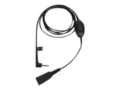 Jabra - Hodetelefonkabel - Quick Disconnect hann til mini-phone stereo 3.5 mm hann for Alcatel 8 Series IPTouch 4038, 4068