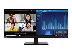 Lenovo ThinkVision P34w-20 - LED-skjerm - kurvet 34.14&quot; - 3440 x 1440 UWQHD - IPS - 300 cd/m&#178; - 1000:1 - 4 ms - 2xHDMI, 2xDisplayPort, USB-C - h&#248;yttalere - ravnsort