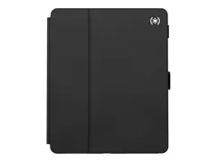 Speck Balance Folio - Lommebok for nettbrett svart-hvit - for Apple 12.9-inch iPad Pro (3. generasjon, 4. generasjon, 5. generasjon, 6. generasjon)