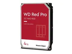 WD Red Pro WD4005FFBX - Harddisk 4 TB - intern - 3.5" - SATA 6Gb/s - 7200 rpm - buffer: 256 MB