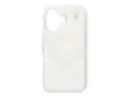 IDEAL OF SWEDEN - Baksidedeksel for mobiltelefon MagSafe-samsvar - resirkulert polykarbonat, resirkulert TPU-plast, celluloseacetat - hvit, perleffekt - for Apple iPhone 16 Plus