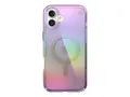 Speck Presidio Lux - Baksidedeksel for mobiltelefon MagSafe-samsvar - hard polykarbonat, bl&#248;t termoplastpolyuretan (TPU) - fantastisk lilla, blank - for Apple iPhone 16 Plus