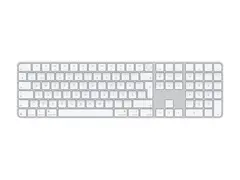 Apple Magic Keyboard with Touch ID and Numeric Keypad Tastatur - USB-C - tr&#229;dl&#248;s - Bluetooth - Svensk - hvite taster