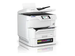 Epson WorkForce Pro EM-C8100RDWF - Multifunksjonsskriver farge - ink-jet - A3 (medie) - opp til 22 spm (kopiering) - opp til 25 spm (trykking) - 335 ark - 33.6 kbps - USB 2.0, Gigabit LAN, Wi-Fi(ac)