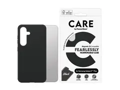 CARE by PanzerGlass - Baksidedeksel for mobiltelefon polykarbonat, mikrofiber, silikon - svart