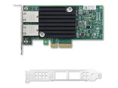 Intel X550-T2 - Nettverksadapter - PCIe 3.0 x4 lav profil 10Gb Ethernet x 2 - grønn