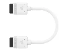 Corsair iCUE LINK - Strøm/data-kabel - CORSAIR iCUE link til CORSAIR iCUE link 10 cm - hvit
