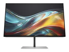 HP 724pf - Series 7 Pro - LED-skjerm 23.8" - 1920 x 1080 Full HD (1080p) @ 100 Hz - IPS - 300 cd/m² - 1500:1 - 5 ms - HDMI, DisplayPort - svart, sølv