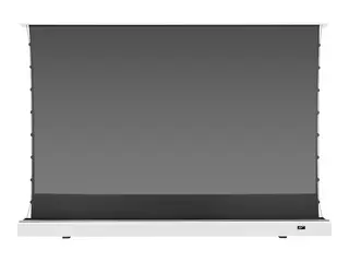 Elite Screens Kestrel Tab-Tension 2 CLR Projeksjonsskjerm med gulvstativ - motorisert - 121&quot; (307 cm) - 16:9 - StarBright CLR - hvit