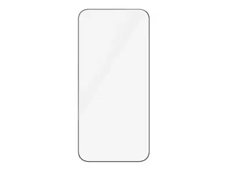 PanzerGlass - Skjermbeskyttelse for mobiltelefon ultravid passform med EasyAligner - glass - rammefarge svart - for Apple iPhone 15 Pro Max