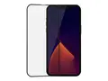 Key Besseggen - Skjermbeskyttelse for mobiltelefon kant-til-kant - 2.5D - glass - rammefarge svart - for Apple iPhone 15 Plus