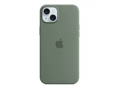 Apple - Baksidedeksel for mobiltelefon MagSafe-samsvar - silikon - sypress - for iPhone 15 Plus