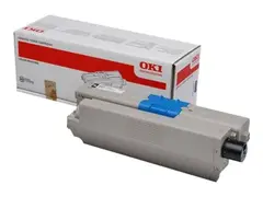 OKI - Svart - original - tonerpatron - for OKI MC562dn, MC562dnw, MC562w; C511dn