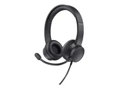 Trust HS-201 - Hodesett - on-ear kablet - USB-A - svart