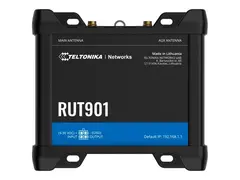 Teltonika RUT901 - Tr&#229;dl&#248;s ruter 3-portssvitsj PPP 2,4 GHz - DIN-skinnemonterbar, overflatemonterbar