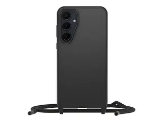 OtterBox React Series - Baksidedeksel for mobiltelefon halskjede - svart - for Samsung Galaxy A55