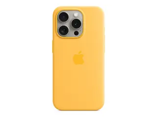 Apple - Baksidedeksel for mobiltelefon - MagSafe-samsvar silikon - solskinn - for iPhone 15 Pro