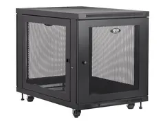 Eaton Tripp Lite Series 12U Rack Enclosure Server Cabinet Doors &amp; Sides 300lb Capacity Rack skap - svart - 12U - 19&quot;