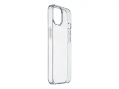 Cellular Line Clear Strong - Baksidedeksel for mobiltelefon gummi - gjennomsiktig - for Apple iPhone 14 Plus