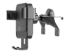 Cellular Line Drive SLIDE AIR - Bilholder for mobiltelefon gravity, wireless charging - svart