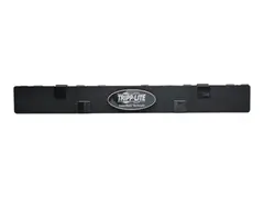 Eaton Tripp Lite Series Rack Enclosure Horizontal Cable Manager Steel w Finger Duct 1URM Rackkabelstyringspanel med deksel - svart - 1U - 19&quot;