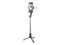 Cellular Line Sparkle - Selfiepinne/tripod LED-belysning med justerbar lysstyrke