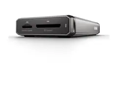 SanDisk PRO-READER Dual Card - Kortleser 2-i-1 (SD Express, microSD Express, microSD UHS-I, microSDHC UHS-I, microSDXC UHS-I, SDHC UHS-I, SDXC UHS-I) - USB-C 3.2 Gen 2